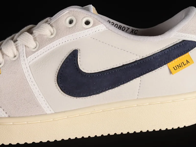 All categories Air Jordan Jordan series basketball shoes Air Jordan 1 Low Uion LA x Air Jordan AJ1 KO Low joint white gray low-top retro basketball shoes DZ4864-100